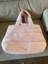 Pink Tote Large Bag with Logo