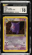 Pokemon Card CGC 10 Gengar