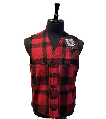 Filson mackinaw gilet lana - mackinaw,