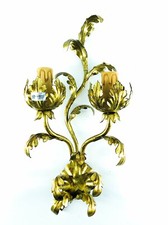 Applique a 2 luci in ferro