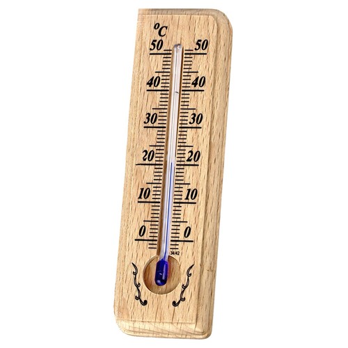 Legno termometro muro per - legno,