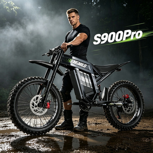 Mountain bike elettrica lunga