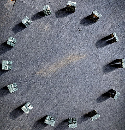 Stonehenge bluestone circle - bluestone,