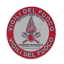 Adesivo per autovettura VIGILI