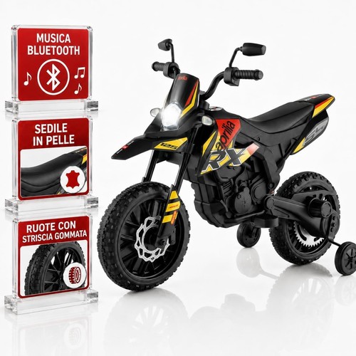 Moto elettrica bambini aprilia - elettrica,