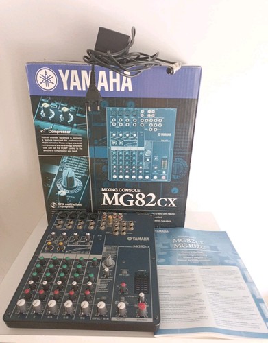 Yamaha mg82cx mixer audio - audio, 8