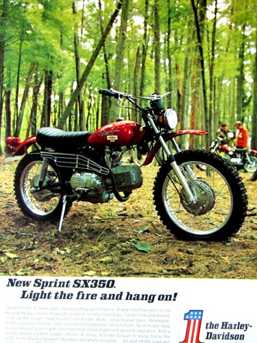 Harley davidson sprint 350 - sx,