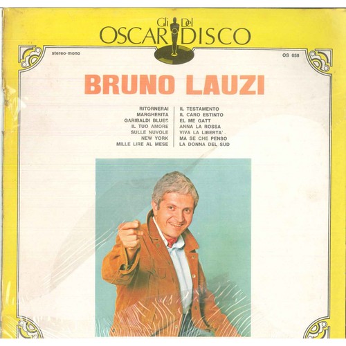 Bruno lauzi vinile omonimo - lp,