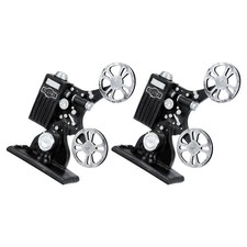  2 Pcs Proiettore Cinematografico Per Film Arredamento Della Scrivania