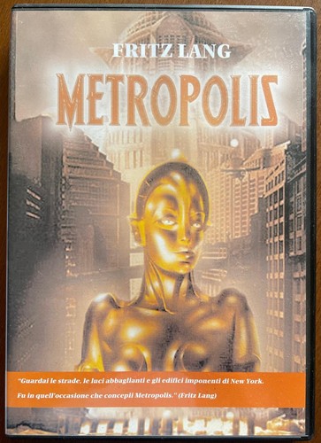Dvd metropolis fritz - metropolis, di
