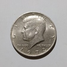 HALF DOLLAR 1972, 1/2 Half