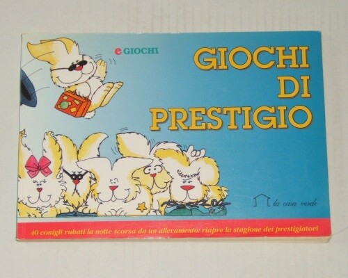Libro giochi prestigio - giochi, di