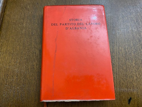Old albanian book storia - albanian,