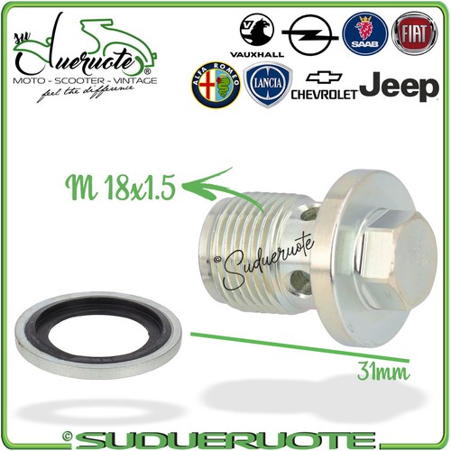 Tappo coppa olio motore - tappo,