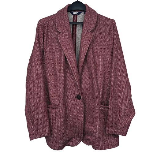 Blazer donna lands end - end, pile