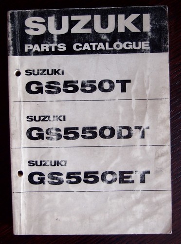 Suzuki gs550t gs550dt 1979 - suzuki,