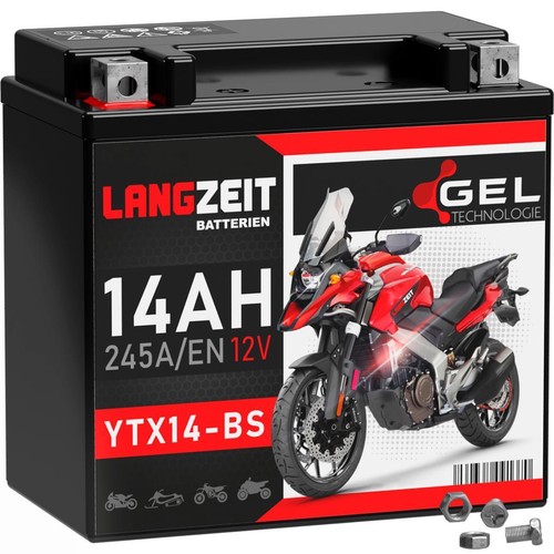 Langzeit ytx14 batteria - langzeit, ytx14-bs