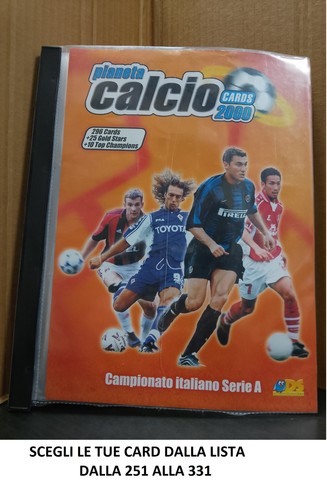 Pianeta calcio cards 2000 - calcio,