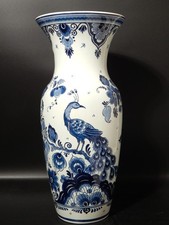 VINTAGE GRANDE VASO BLUE DELFT