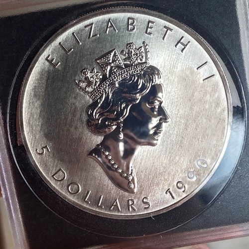 Canada oncia 1990 argento - 1,