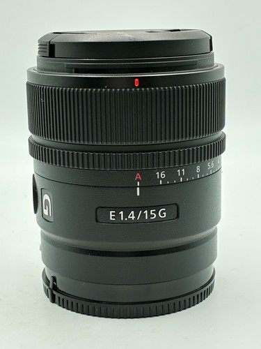 Obiettivo sony sel15f14g 15mm - obiettivo,