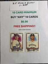 2025 Allen & Ginter , cards