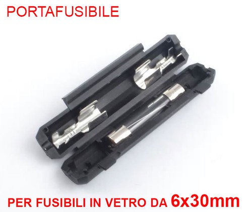 Portafusibile linea volante - portafusibile, in