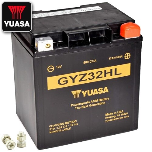 Batteria moto yuasa gyz32hl - moto,