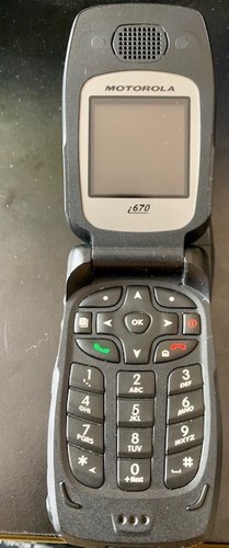 Motorola i670 flip - motorola, phone