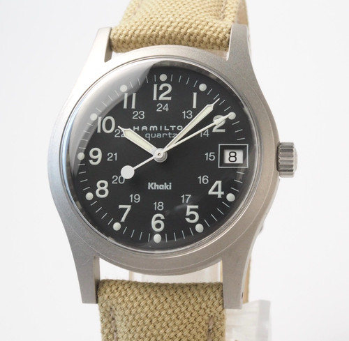Hamilton khaki 9797 quarzo - khaki,