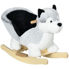 HOMCOM Cavallo a Dondolo Cane