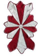 Sciarpa vintage all'uncinetto