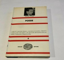 PAVESE POESIE   NUE einaudi  -