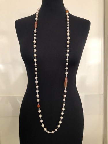 Collana lunga donna - collana,