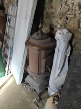 STUFA A LEGNA PARLOR COMFORT 10 Kw in ghisa buone condizioni