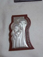 Icona Sacra Famiglia Argento