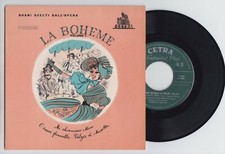 45 Giri LA BOHEME Volume I Mi chiamano Mimì Valzer di Musetta 7" Orchestra RAI 1