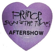 PRINCE Tour PASS Sign O' The