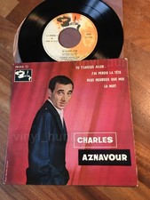 AT29 CHARLES AZNAVOUR Tu t'laisses aller EP France 7ps
