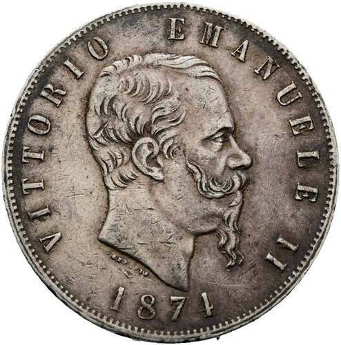 Milano regno italia lire - regno,