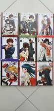 Lotto 9 fumetti Manga serie XBLADE Tatsuhiko Ida  Satoschi Shiki*