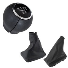 Pomello Del Cambio 5-Gang Cuffia Telaio Freno a Mano per Opel Corsa C 2000-2012