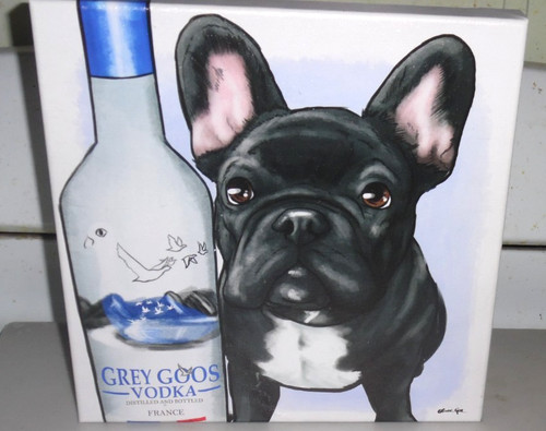 Oliver gal tela bulldog - gal,