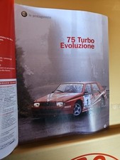 Scheda Alfa Romeo 75 Turbo Evoluzione Allegato Al Modello In Scala Leggi Info 