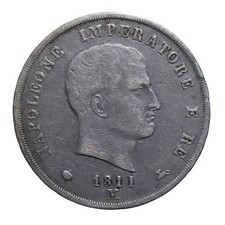 5 Lire 1811 II tipo - Milano -