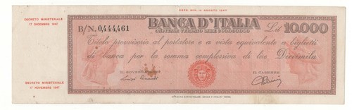 10000 lire titolo - 10000,