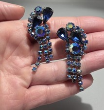 Orecchini Vintage Blu Zaffiro