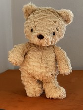 Jellycat Squishu Bear Small Beige Teddy Bear Soft Toy Retired Rare 10” Plush