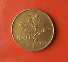 20 LIRE 1958 [L823]