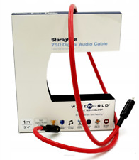 Wireworld Starlight 8 da 1MT cavo coassiale in rame OFC DNA HELIX nuovo